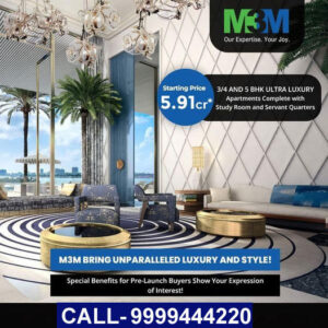 M3M 3 & 4 BHK Premium Apartment in Noida