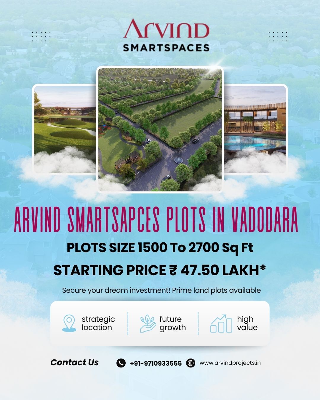 Arvind SmartSpaces Plots Vadodara